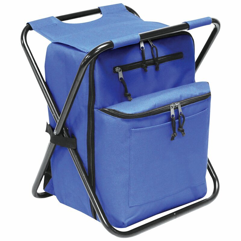 Backpack With Cooler Pocket and Seat