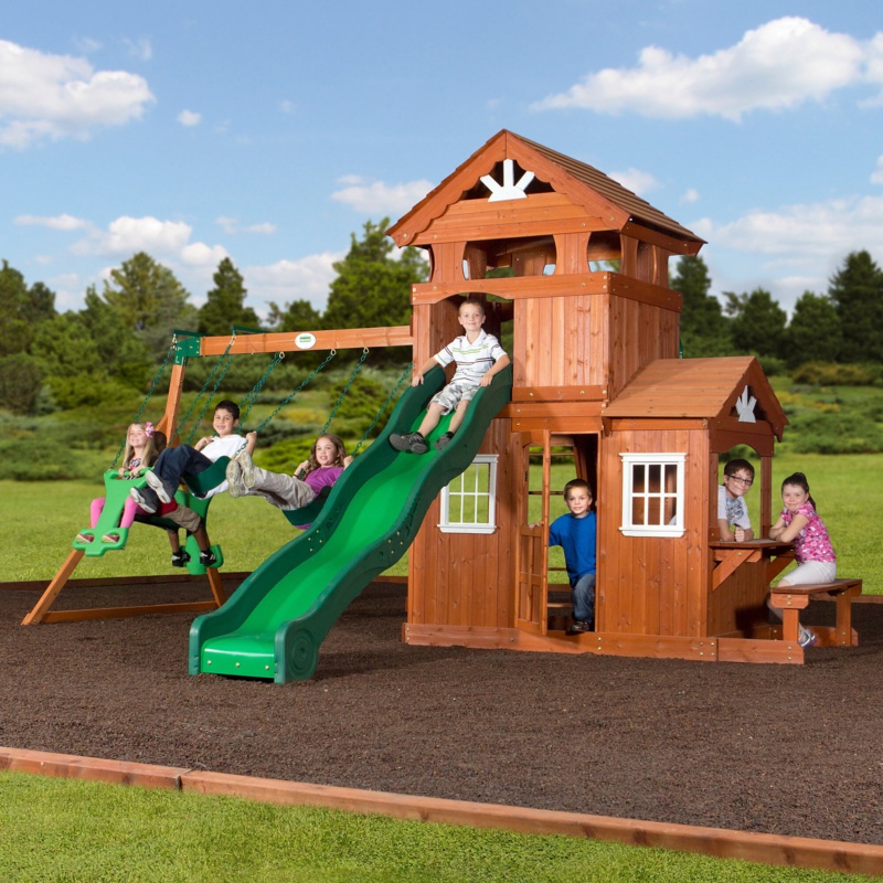 Backyard Discovery Shenandoah All Cedar Swing Set