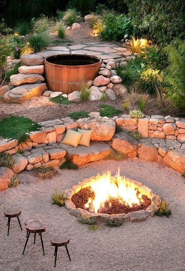 Backyard Ideas With Rocks