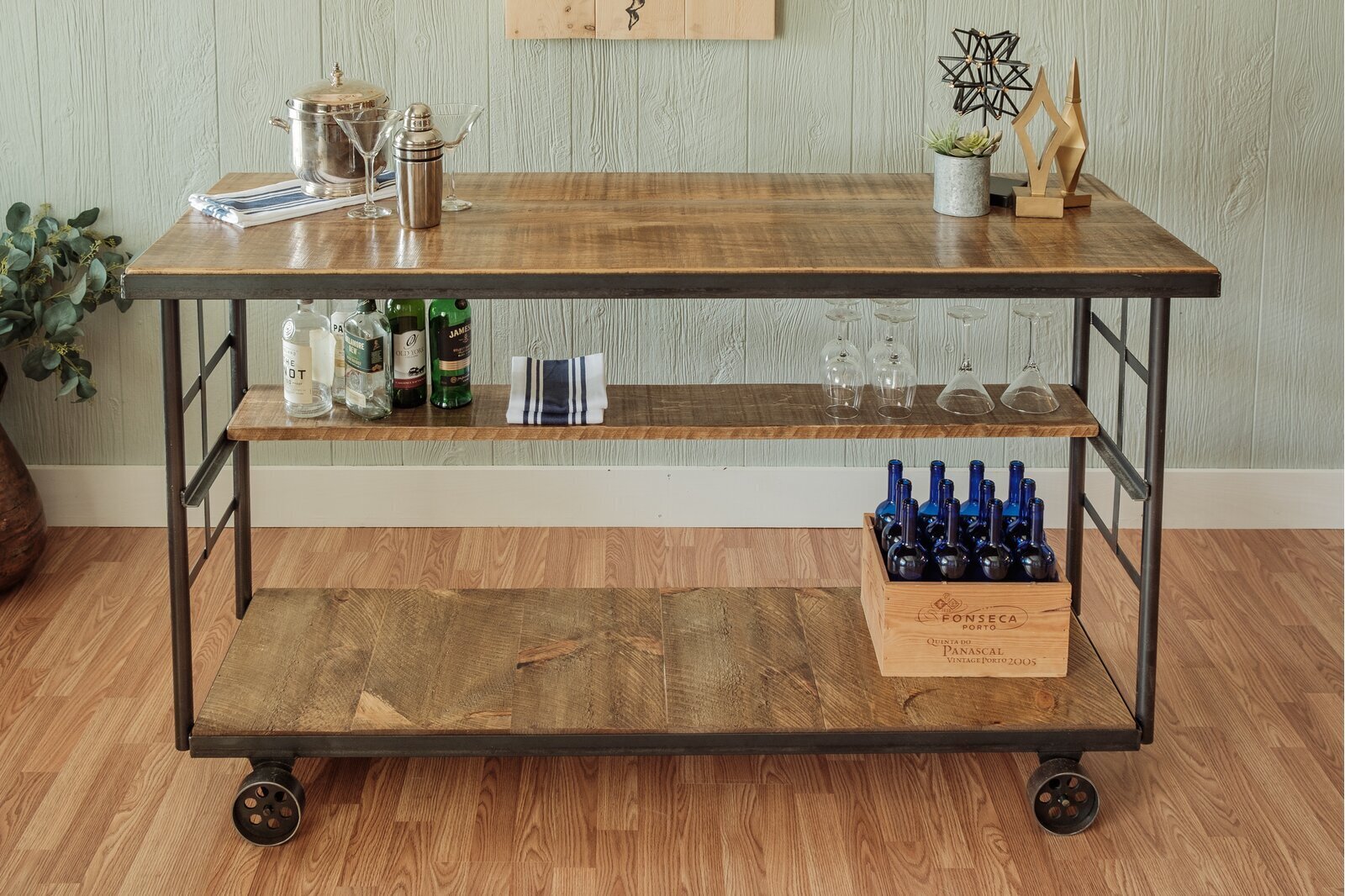 Bar Counter on Wheels