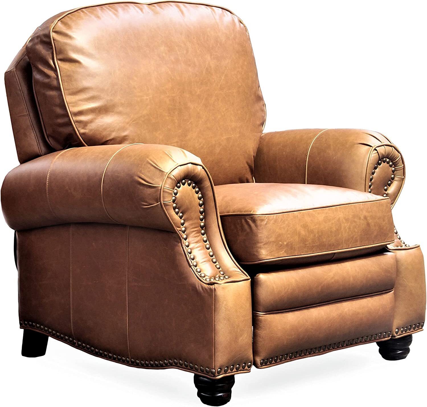 Barcalounger Longhorn Leather Recliner