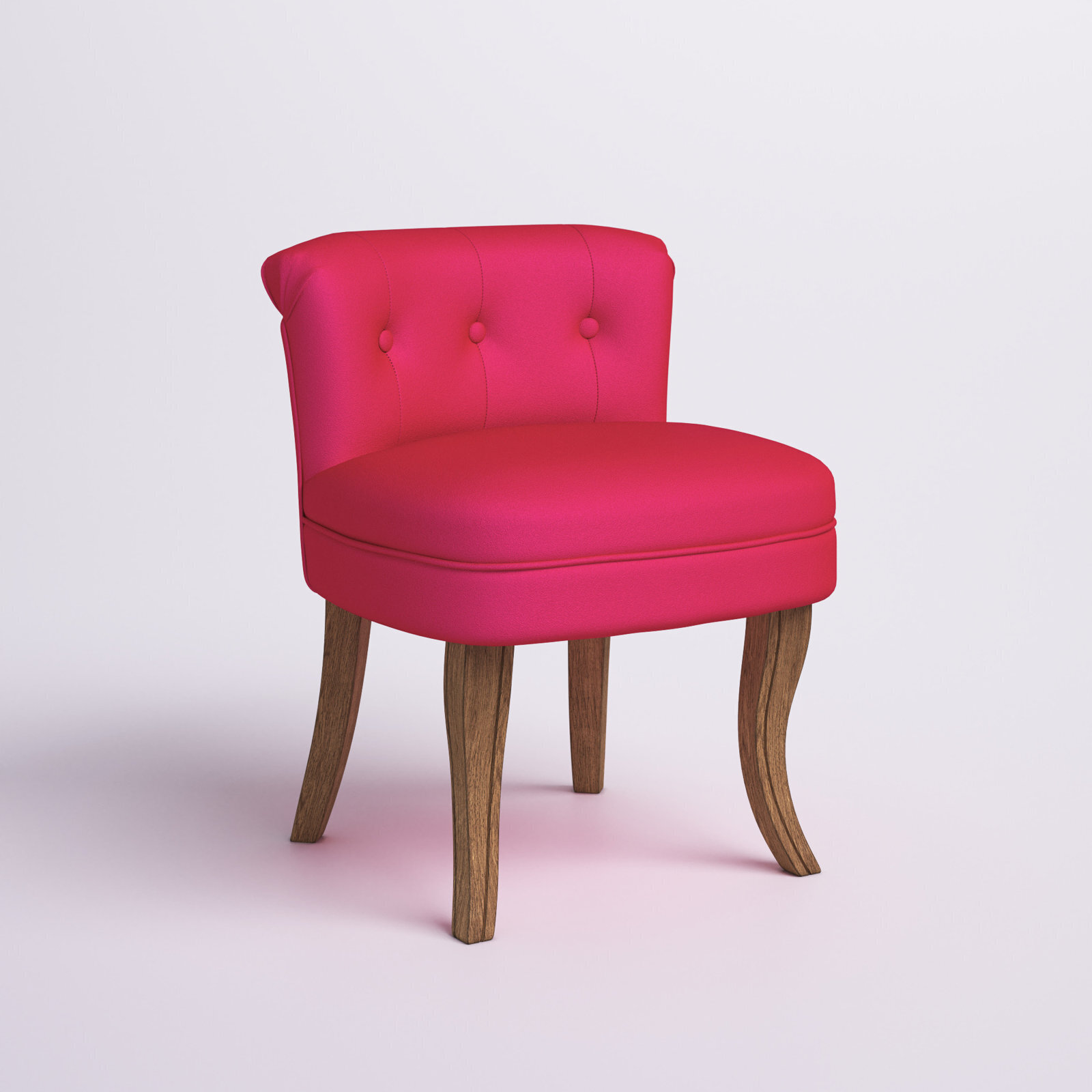 Bathroom Makeup Chair with Diamond Tufting