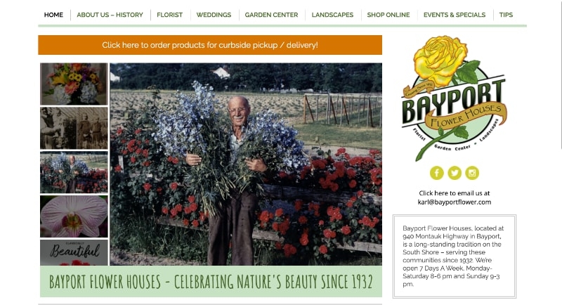 bayport flower houses