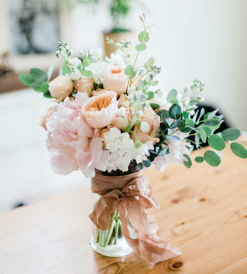 beautiful flowers day bouquet with roses