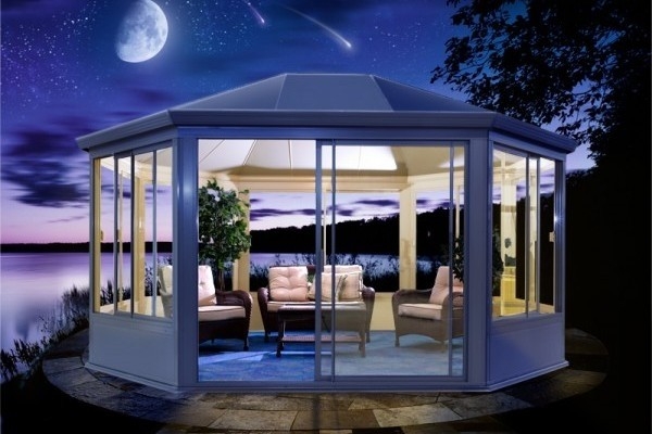Beautiful Garden Gazebo Glass