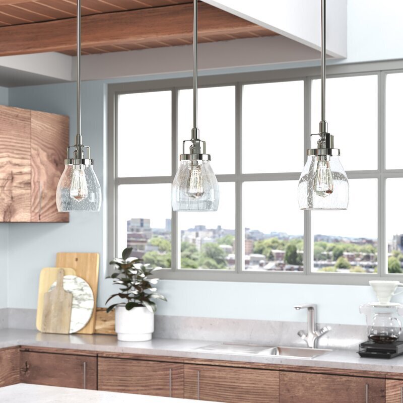 Bell shaker style pendant lights