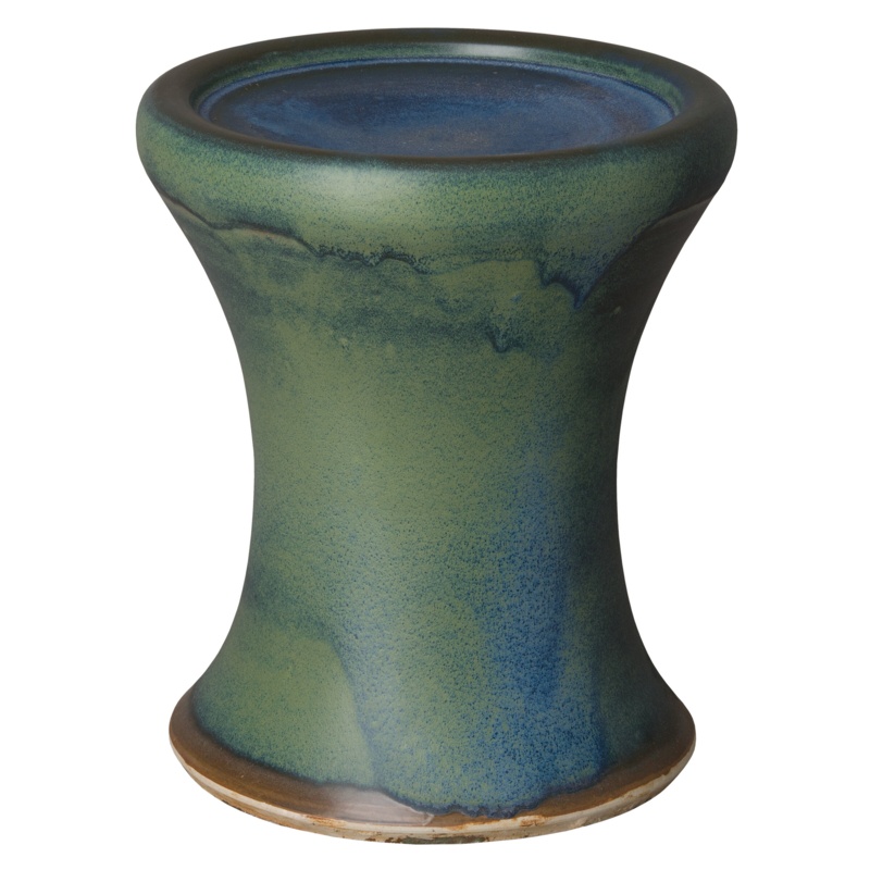 Bella 18'' Tall Ceramic Garden Stool