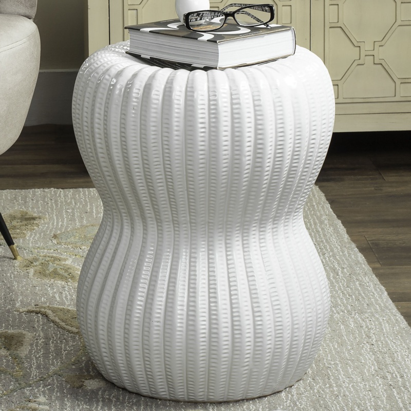 Berdahl 19.75'' Tall Ceramic Garden Stool
