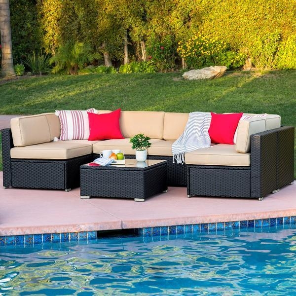 Best Choice Rattan Garden Furniture Corner Sofa