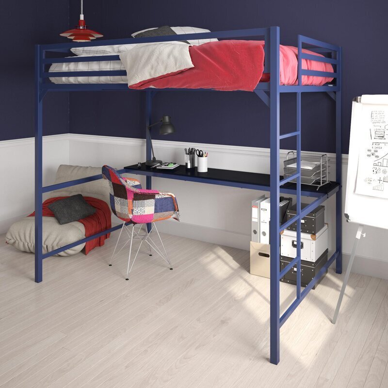 Big Bold Bunk Bed Desk for Boys