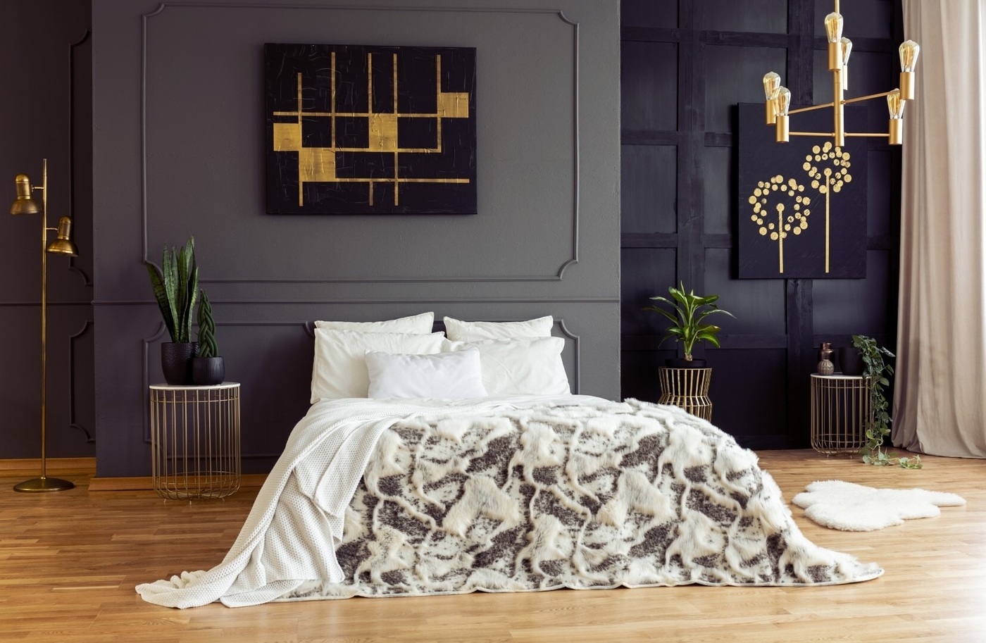 Black and gold posters