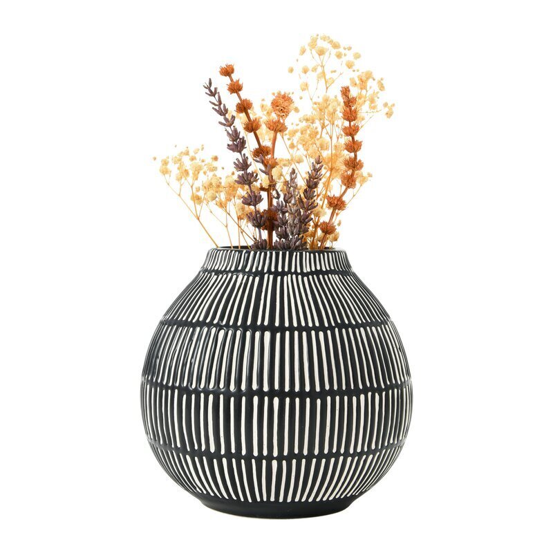 Black And White Vase