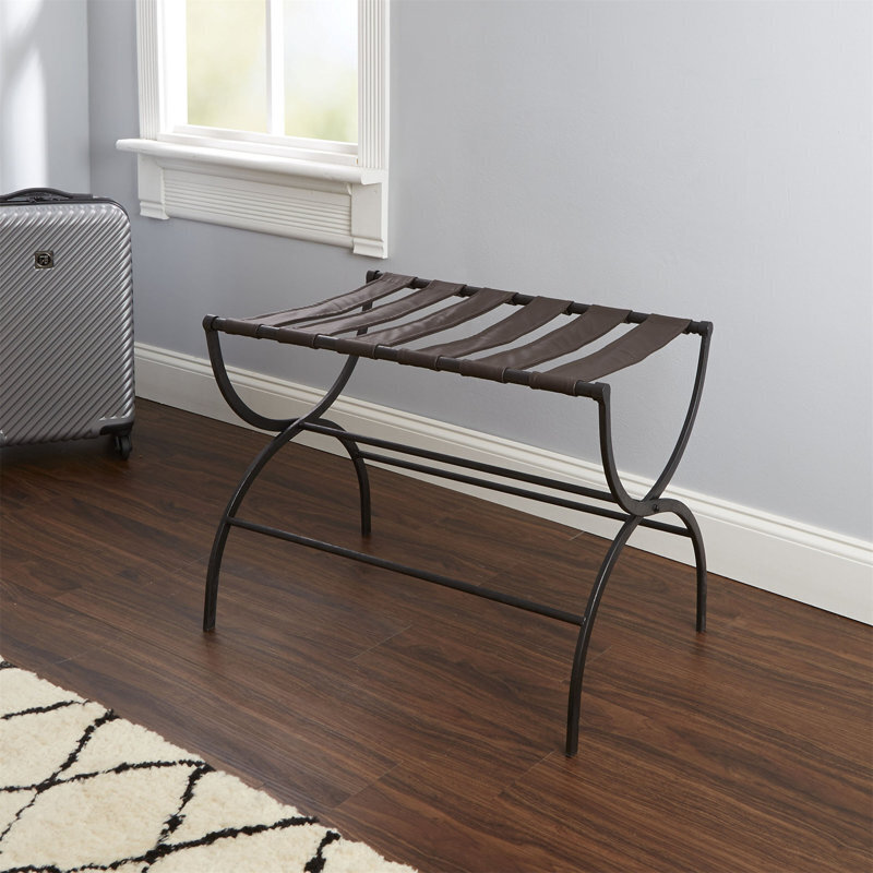 Black Iron Antique Luggage Rack