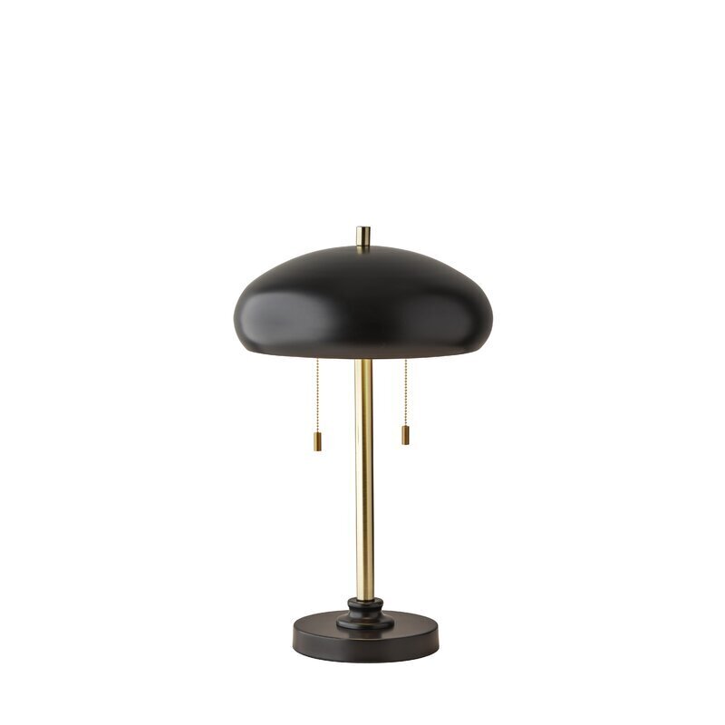 Black Metal Mushroom Lampshade