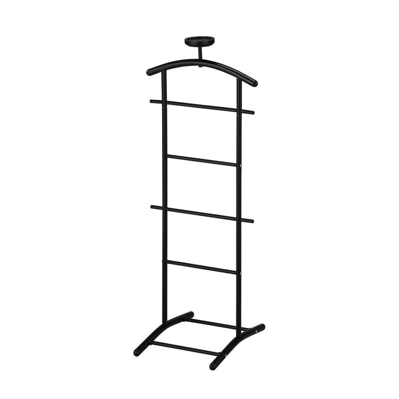 Black Metal Vintage Valet Stand