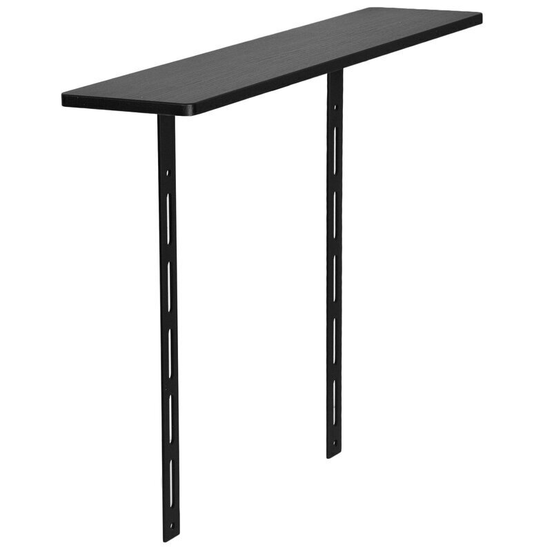 Black Shelf Above TV