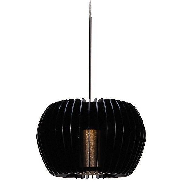 Black Track Pendant