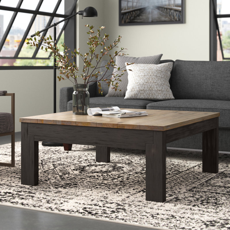 Black Wood Coffee Table