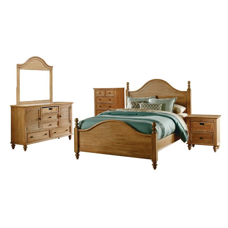 Bleached Bedroom Set
