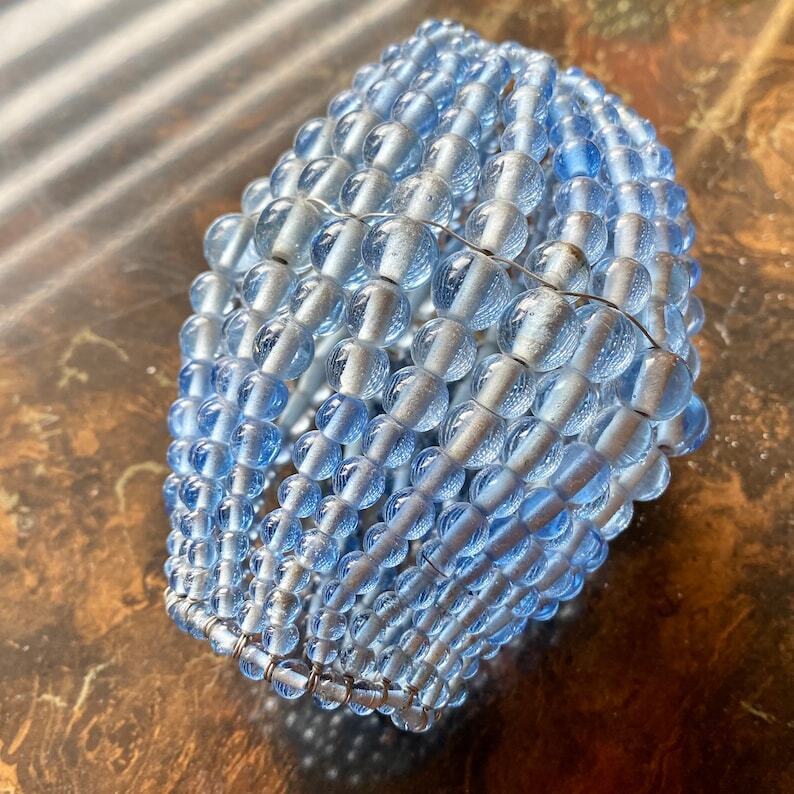 Blue Chandelier Light Cover