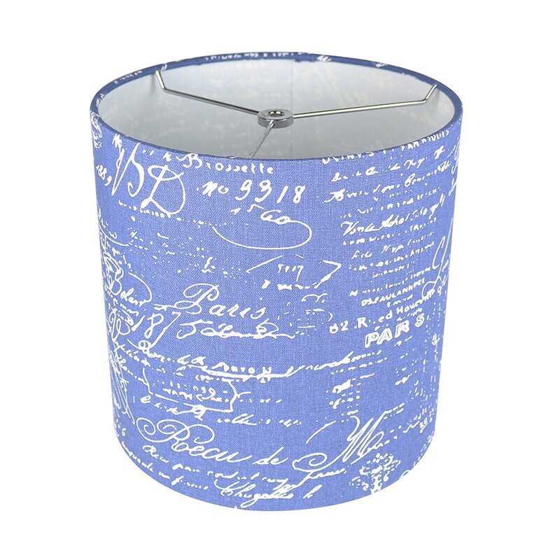 Blue Drum Shabby Chic Lampshades 