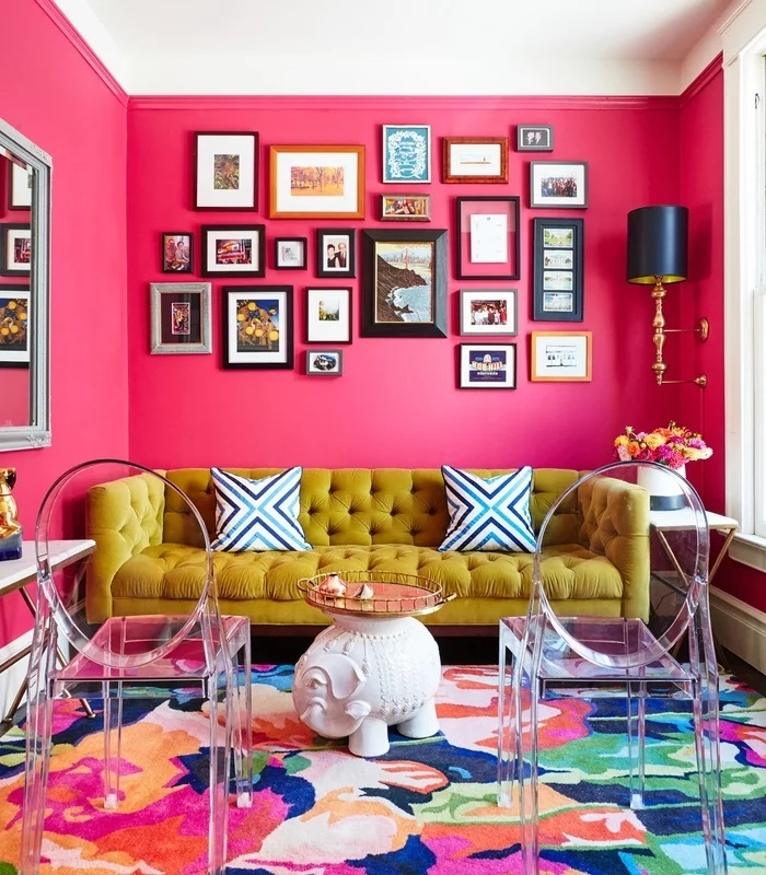 Bohemian Formal Living Room