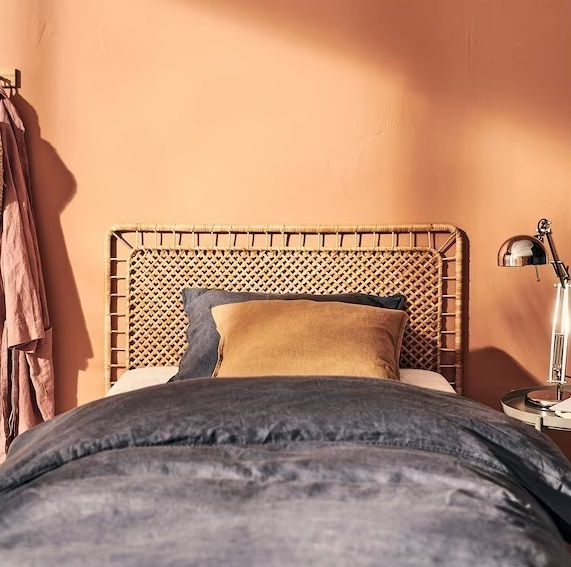 Boho Rattan IKEA Headboard