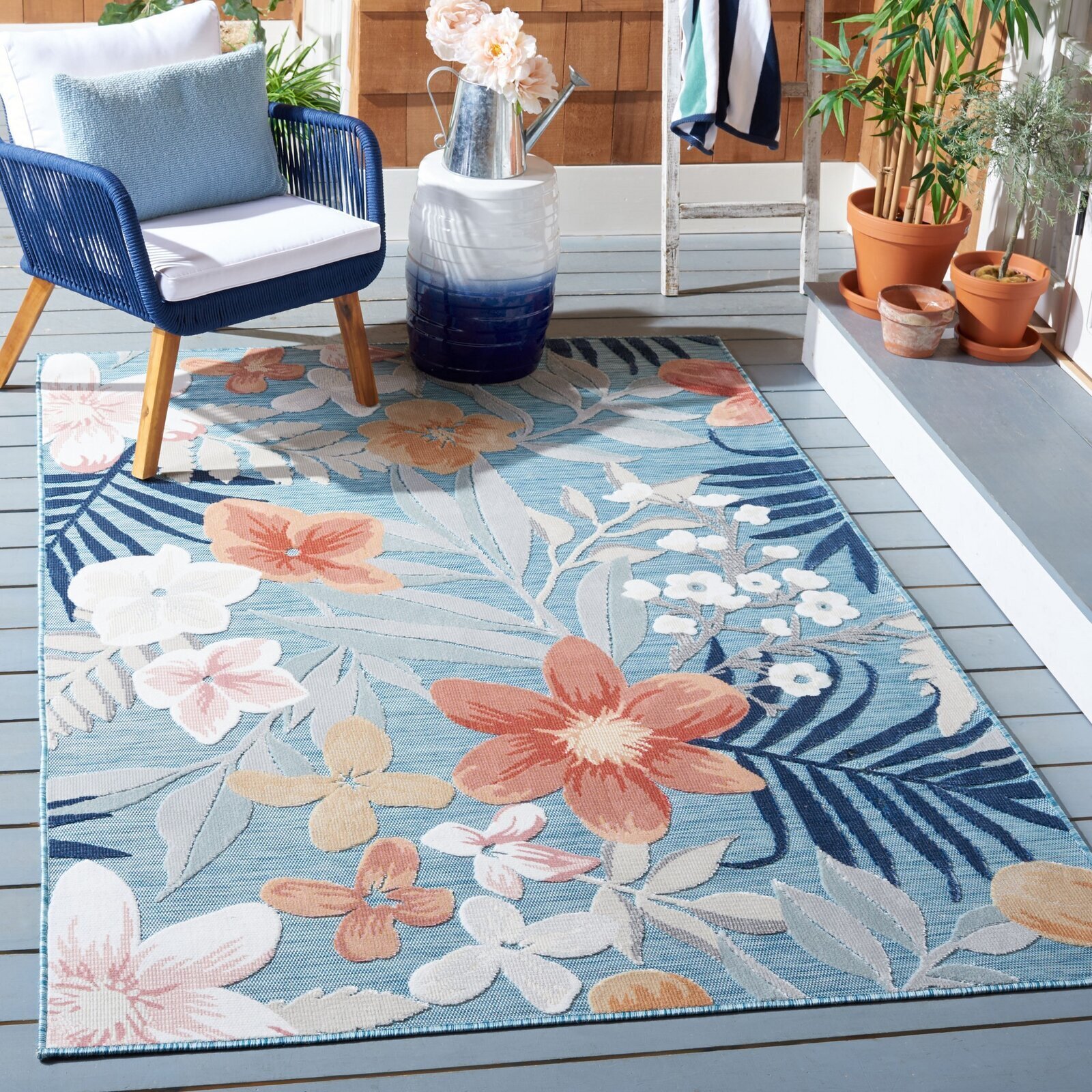 Botanical Outdoor Rug