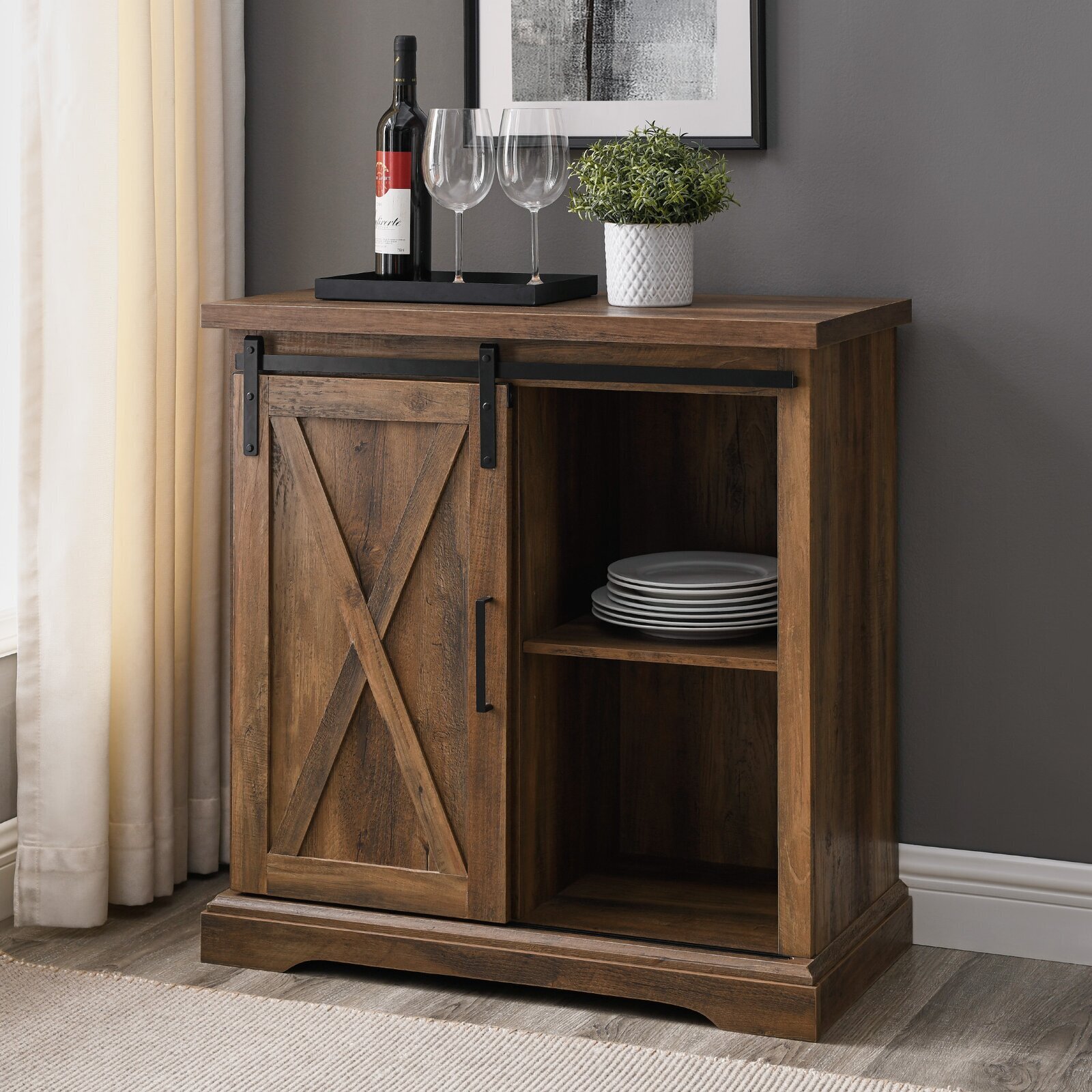 Braced Sideboard