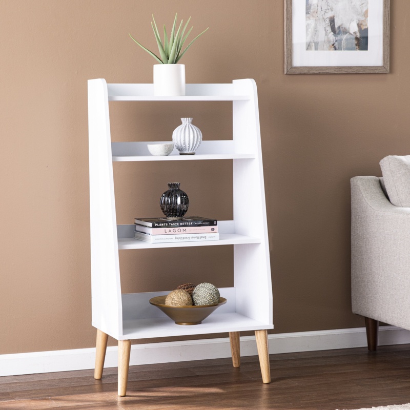 Bracken 44.5'' H x 23.75'' W Ladder Bookcase