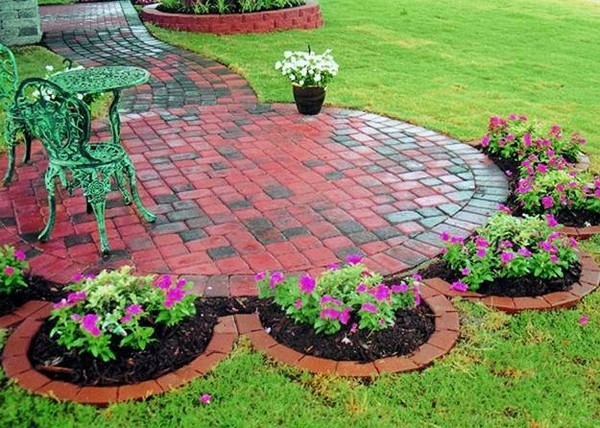 Brick Garden Edging Ideas Masters