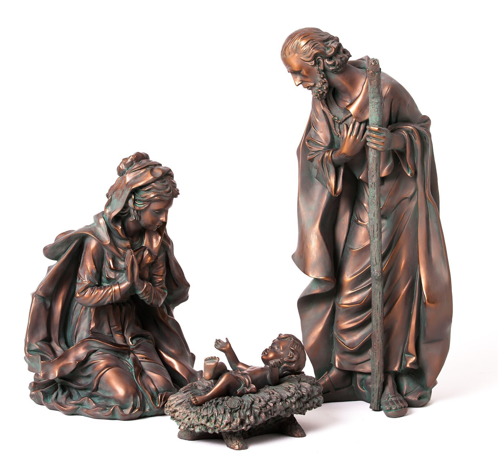 Bronze Like Nativity 