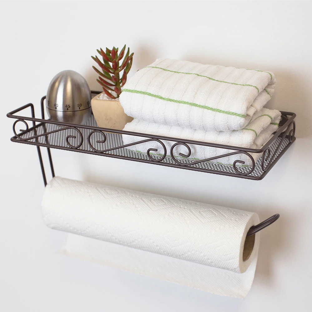 Bronze Paper Towel Holder