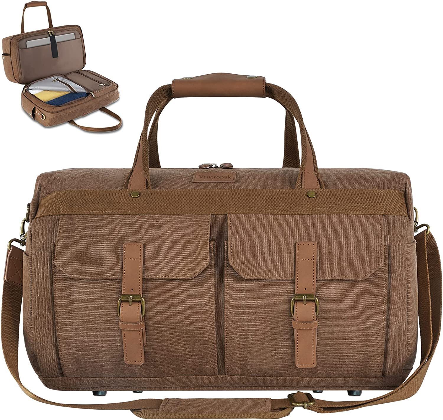 Duffle Bag With Laptop Compartment
