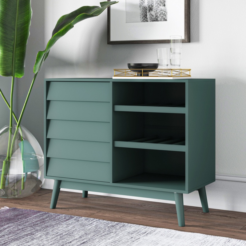Mid-Century Modern Bar Cabinet