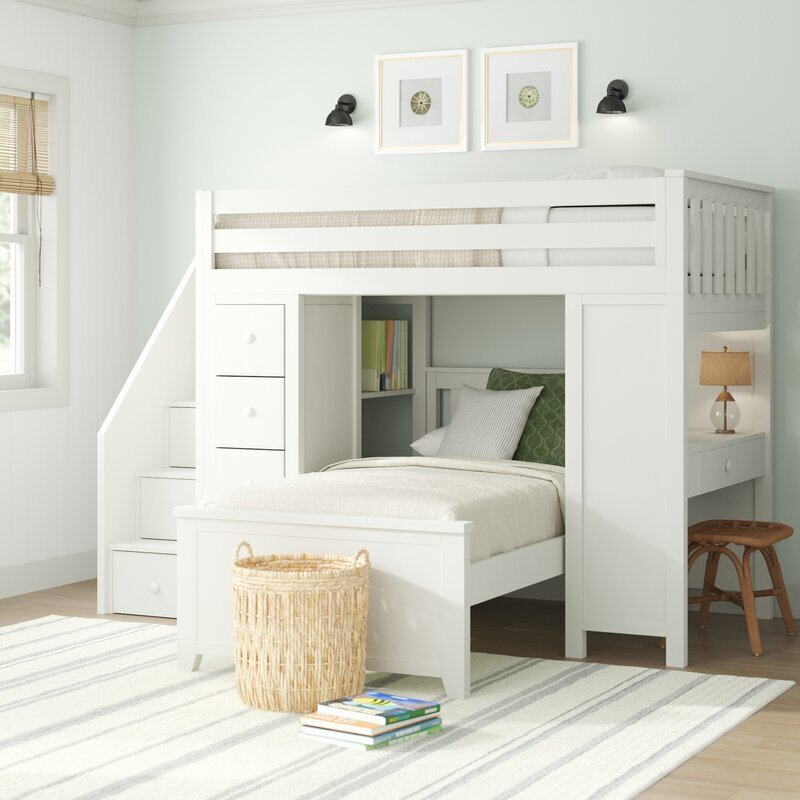 Bunk Bed with Study Desk