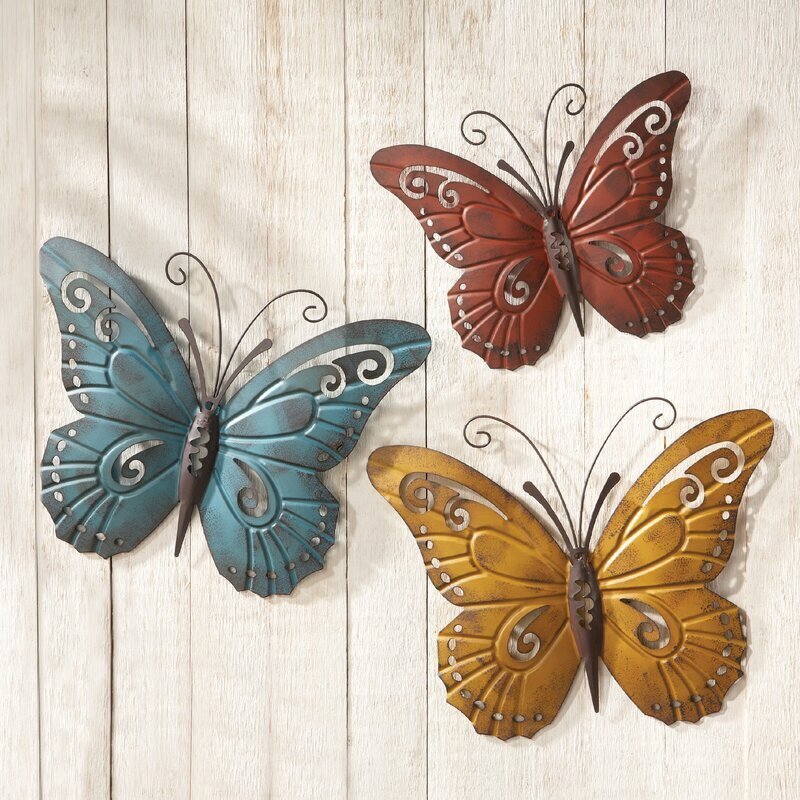 Butterfly Outdoor Wall Decoration Garden