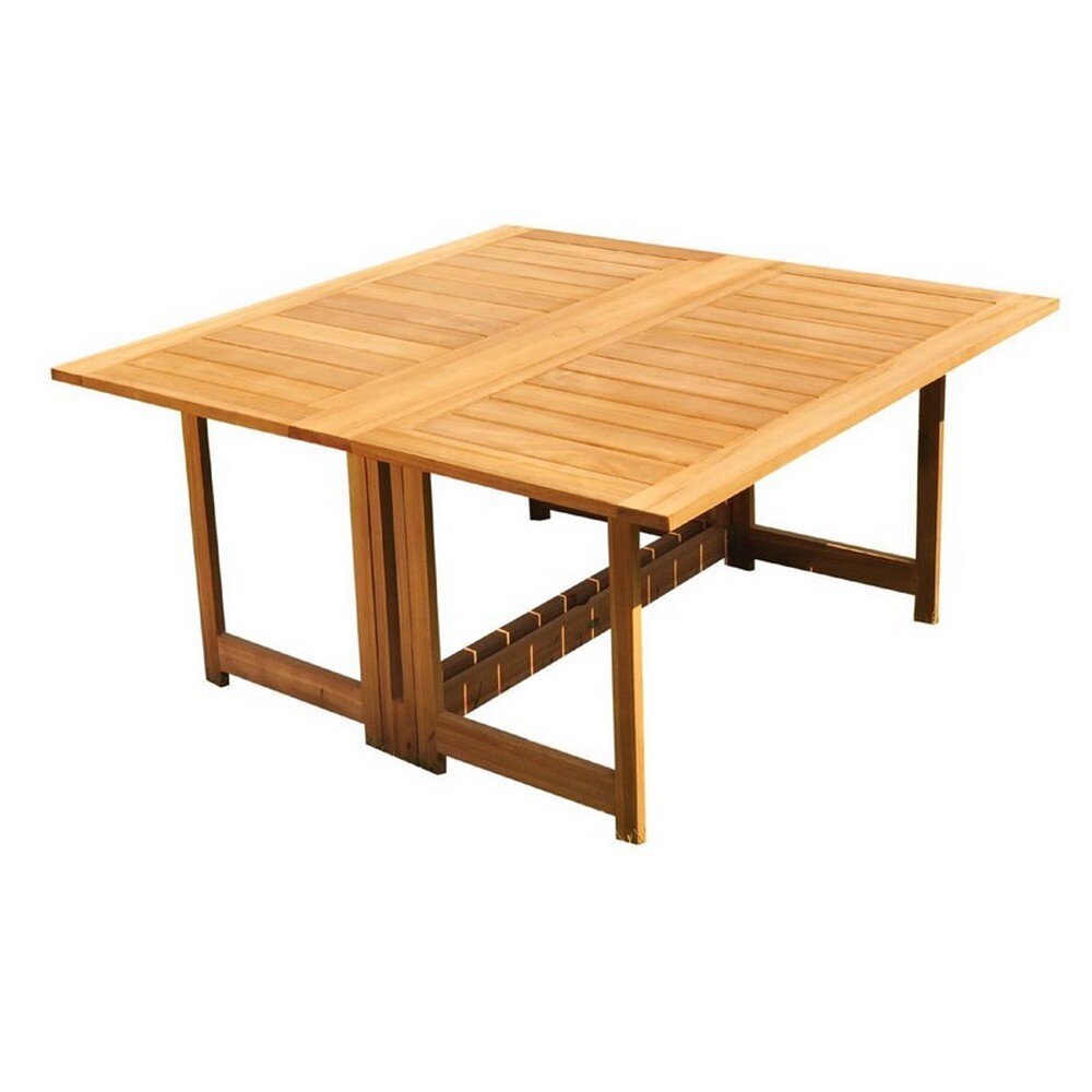 Butterfly Teak Folding Dining Table