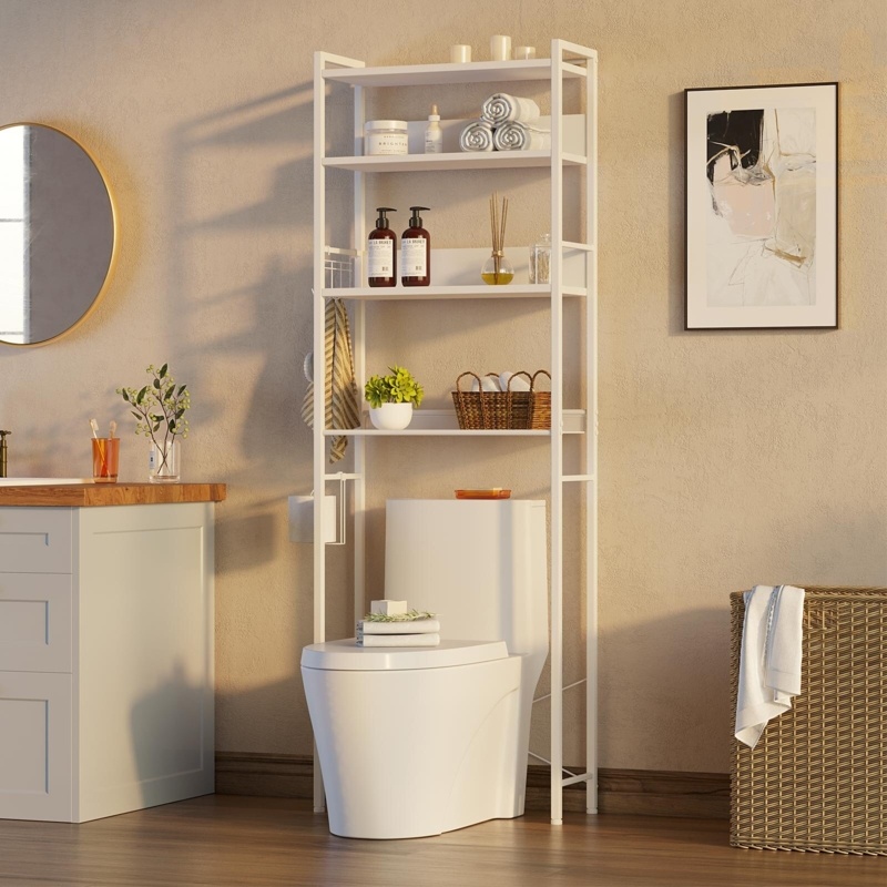 Multipurpose Over-the-Toilet Storage Rack