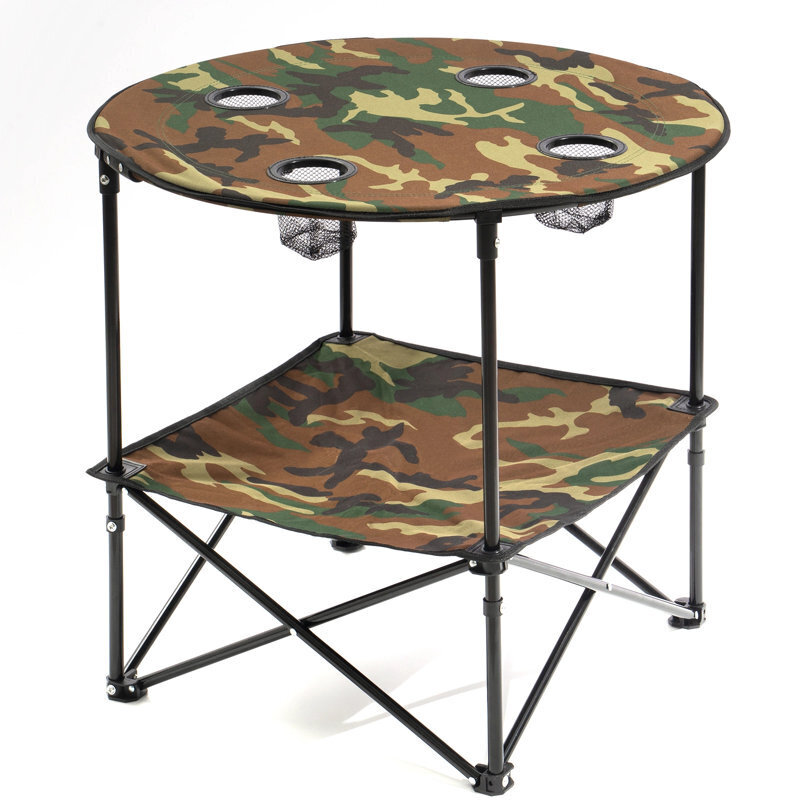 Camping stainless steel bar top