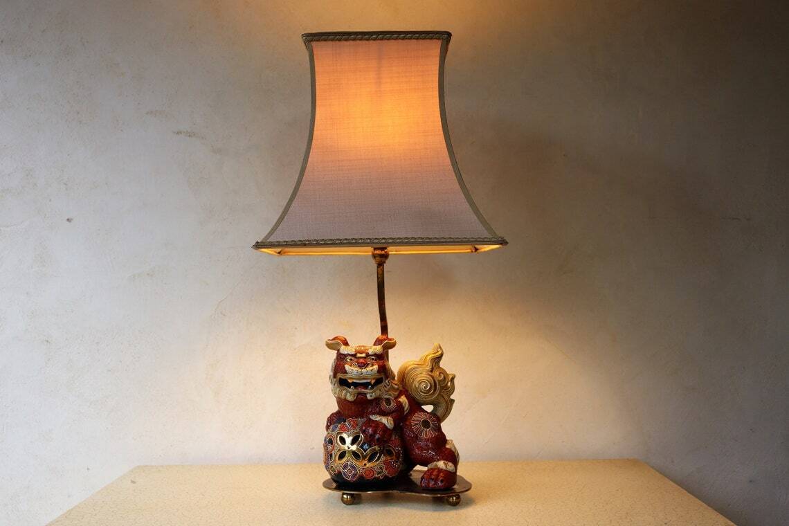 Cartoon like Chinese Food Dog Lamp