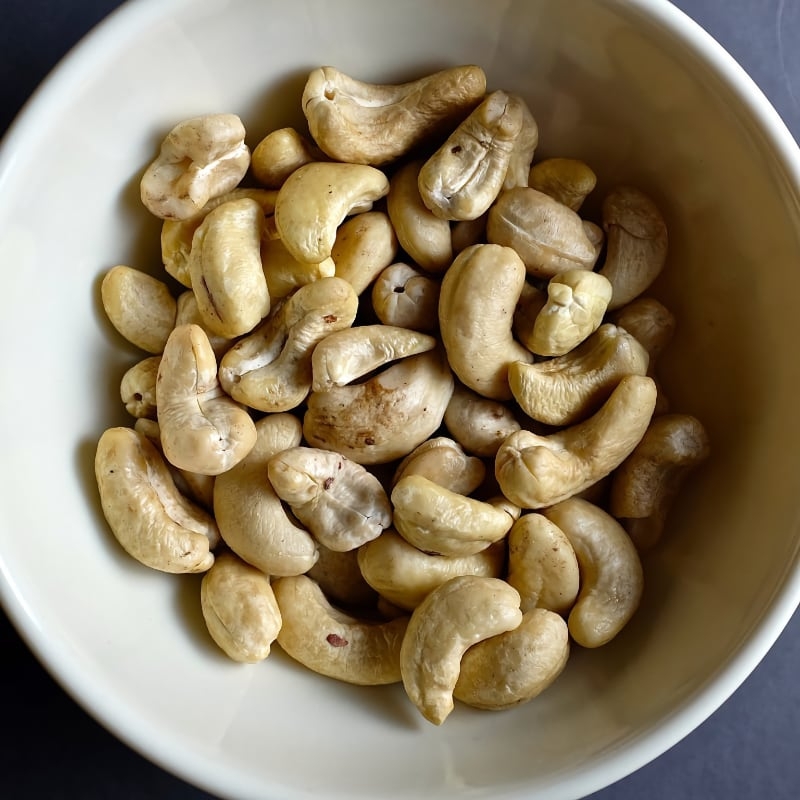 cashew ready for soaking