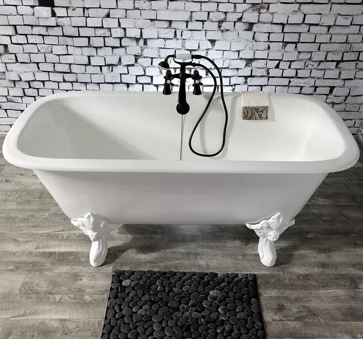 Cast Iron Clawfoot Bathtub