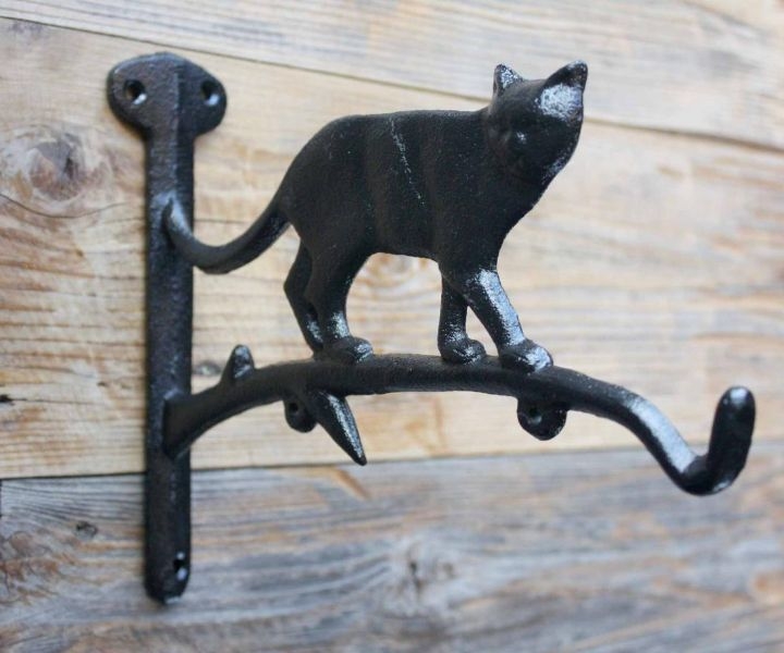 cast iron wall hanging planters