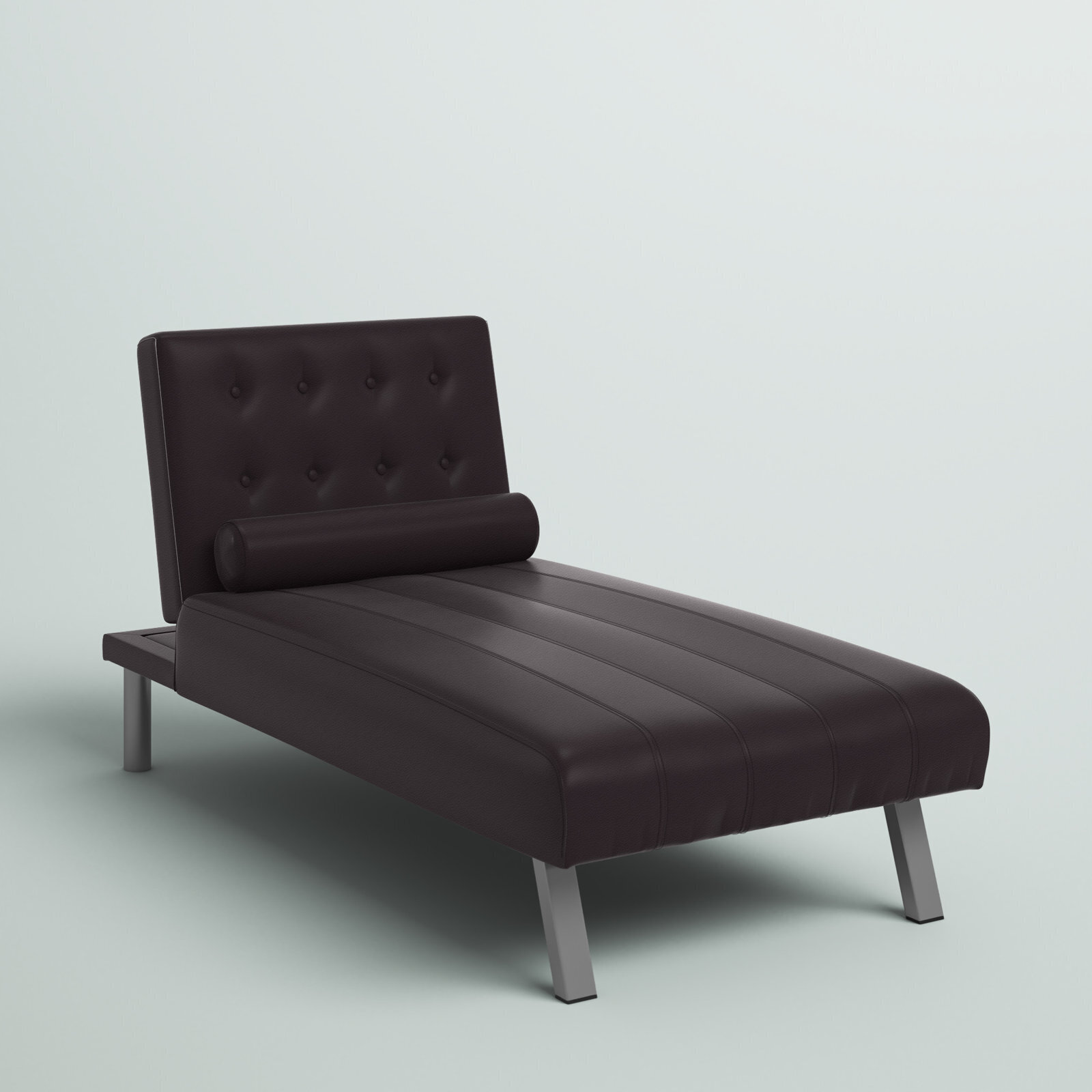 Casual Contemporary Chromed Couch
