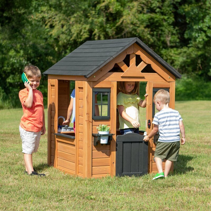 Cedar Indoor Wooden Playset