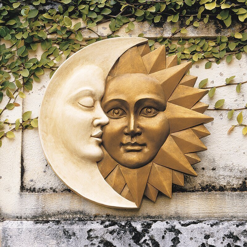 Celestial wall plaque
