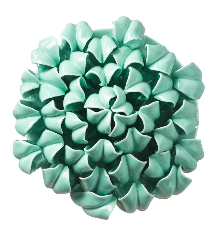 Ceramic Flowers Wall Décor