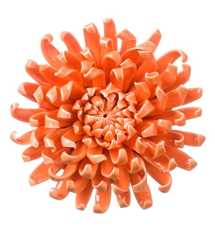 Ceramic Flowers Wall Décor