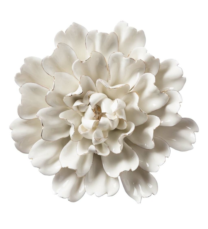 Ceramic Flowers Wall Décor